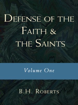 cover image of Defense of the Faith and the Saints: Volume One